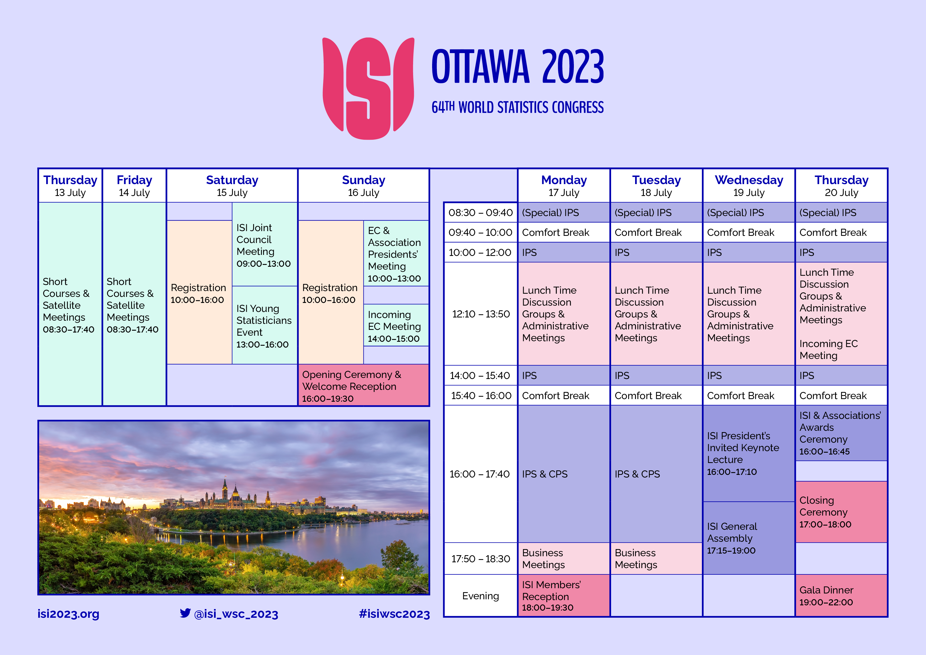 WSC 2023 Programme